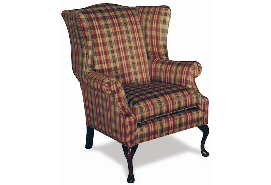 Accent Chairs Wing Chair by Temple Furniture at Esprit Decor Home Furnishings